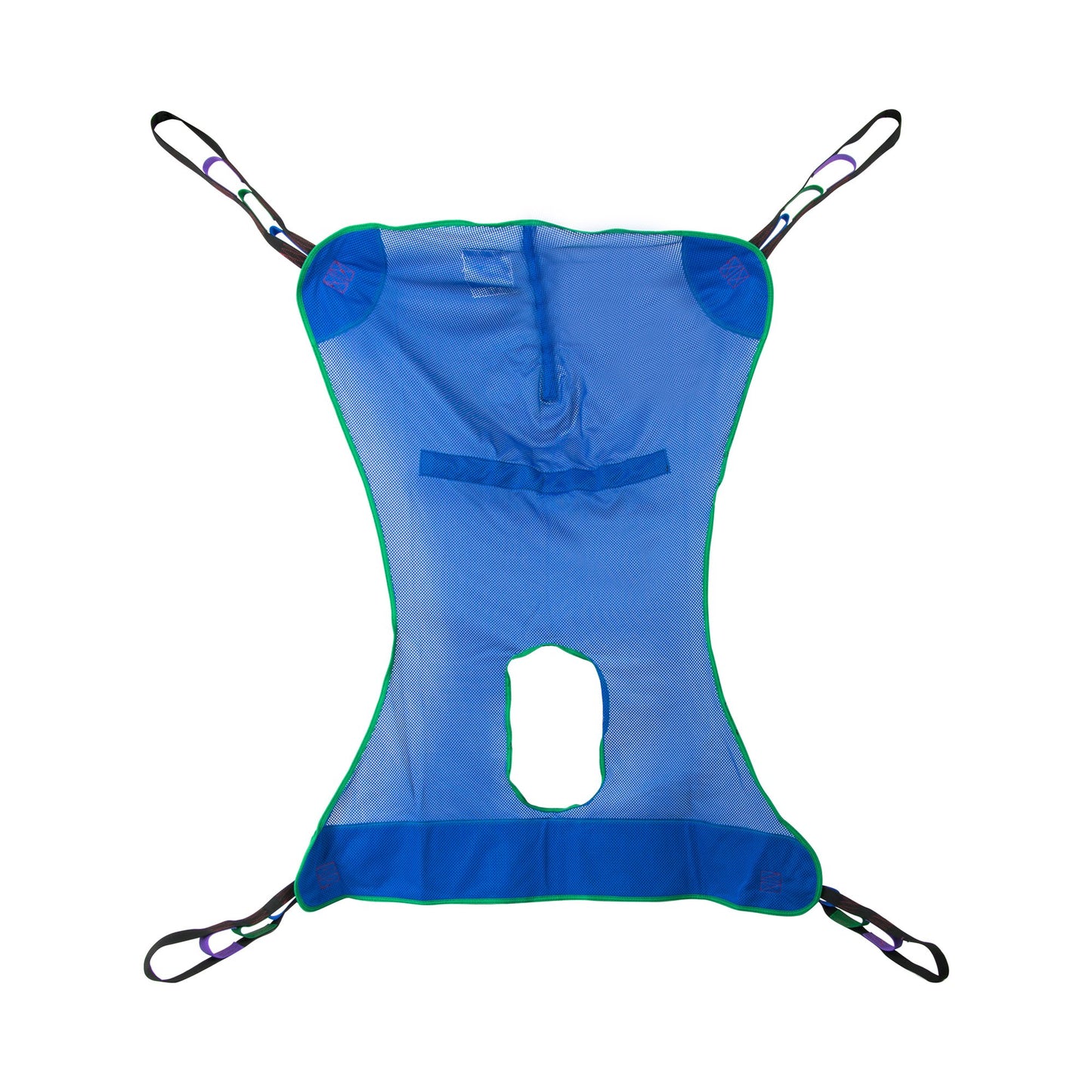 SLING, PT LIFT FULL BODY COMMODE MESH XLG 600LB