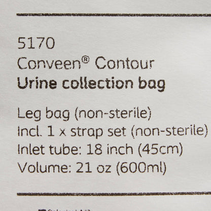 BAG, URINE DRN 21OZ TU 17"