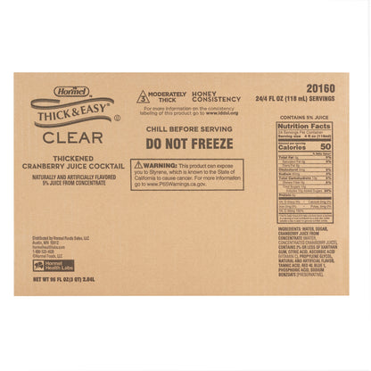 THICK & EASY, JUICE THICKENEDCRNBRY HONEY 4OZ