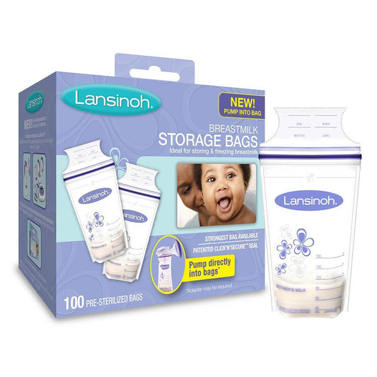 BAG, BREAST MILK STORAGE 6OZ 100CT