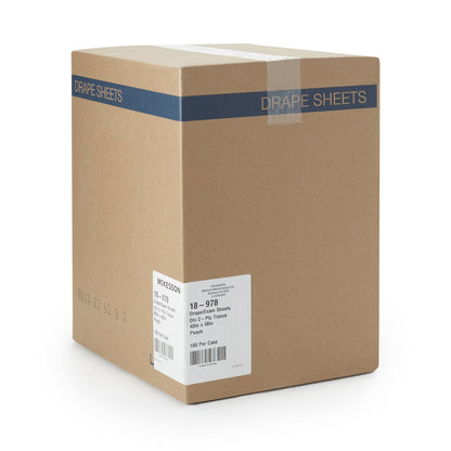 SHEET, DRAPE 2PLY PEACH 40X48