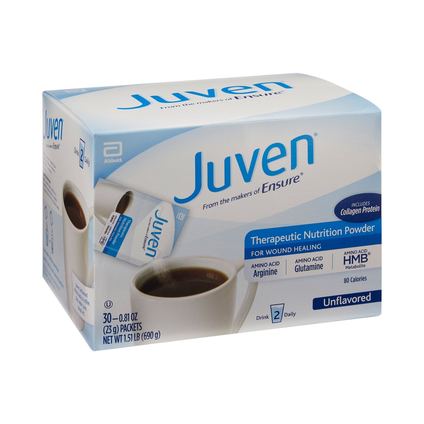 JUVEN, PDR UNFLV 0.82OZ PKT
