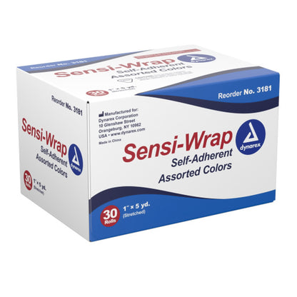 BANDAGE, SENSIWRAP 1" RAINBOW1"X5"