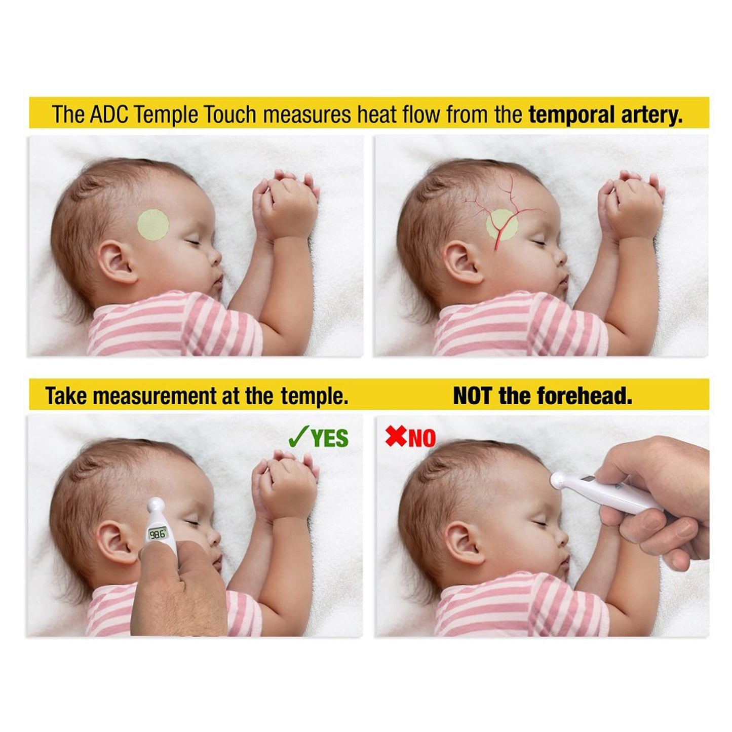THERMOMETER, TEMPLE TOUCH