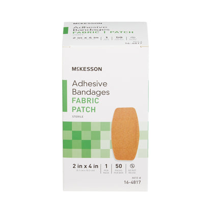 BANDAGE, ADHSV FABR PTCH 2X4 STR LF
