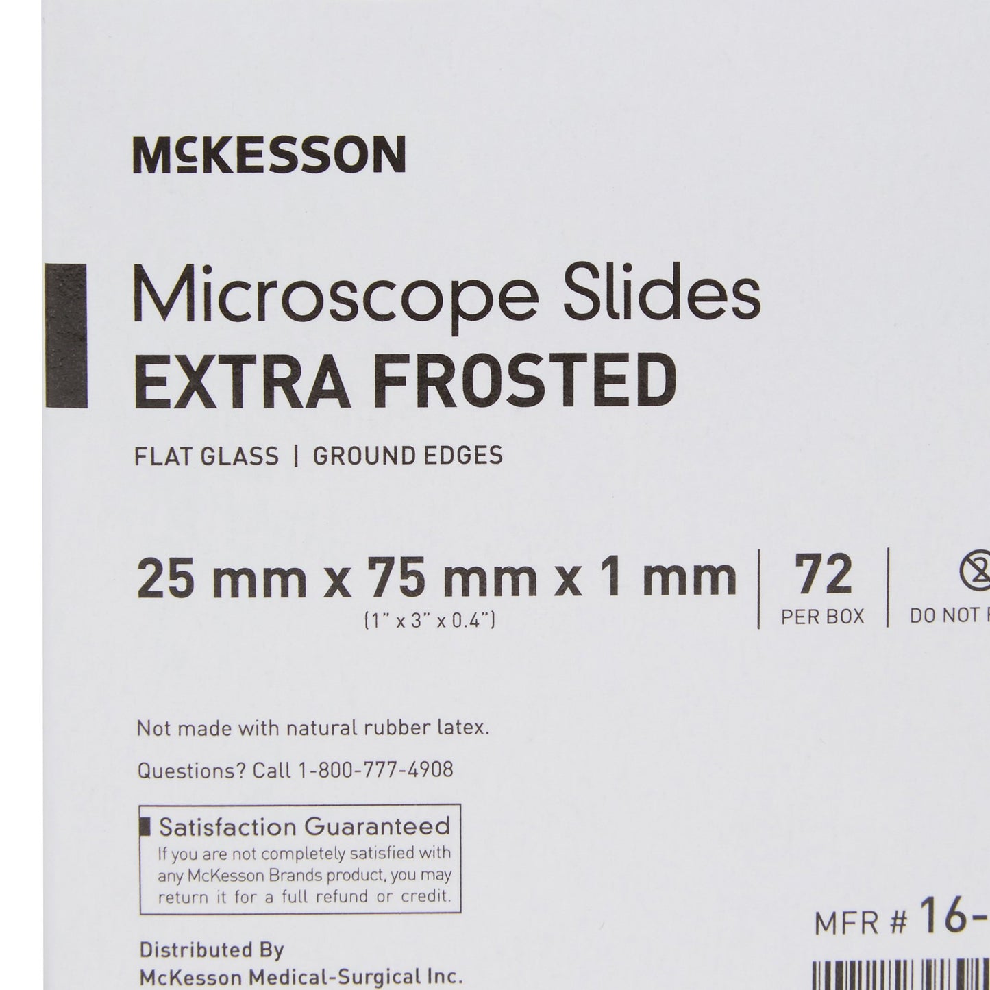 SLIDE, EXTRA-FROSTED 3X1X1