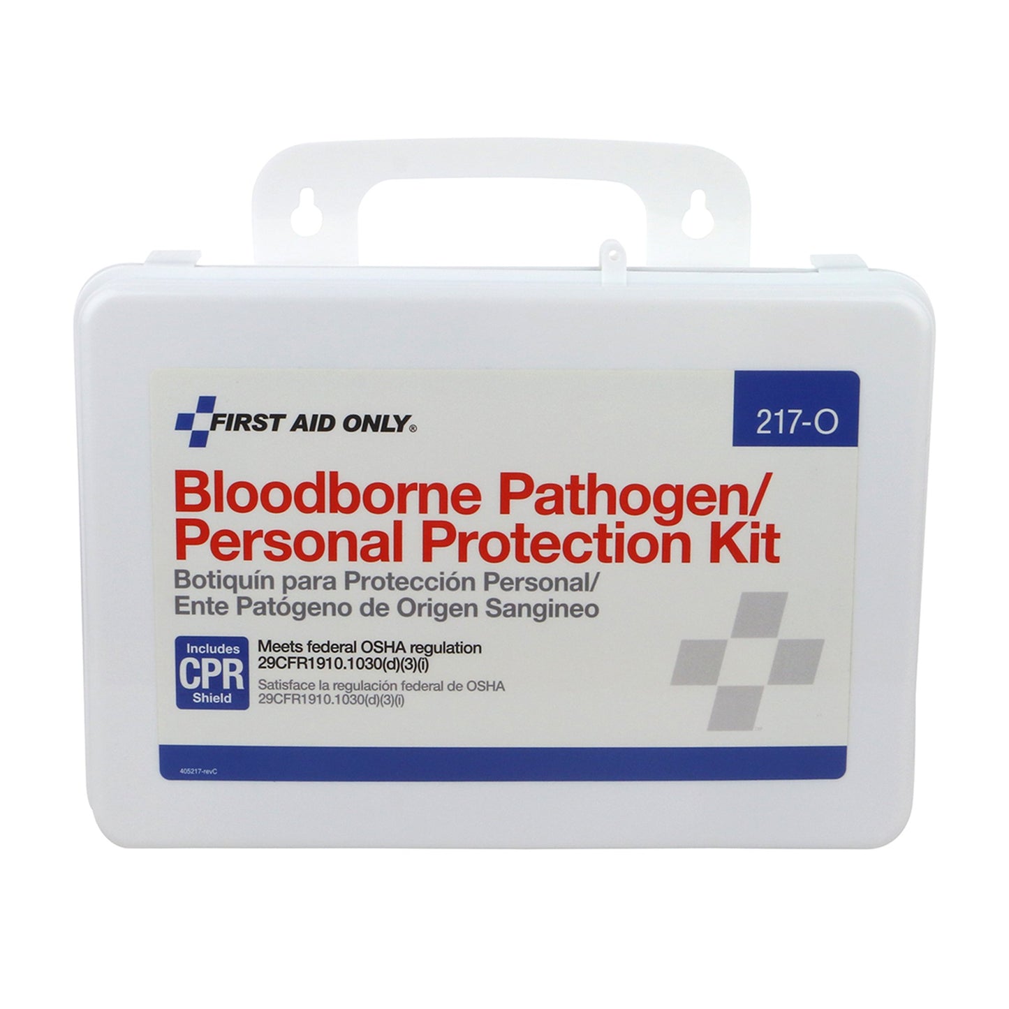 SPILL KIT, CLEANUP W/PERSON PROTECT/BBP/CPR SHIELD