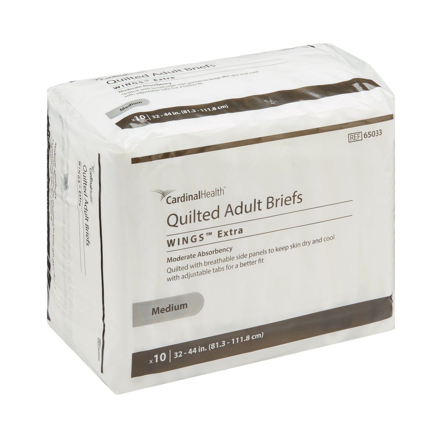 BRIEF, SIMPLICITY QUILTED ADLTMODERATE ABS
