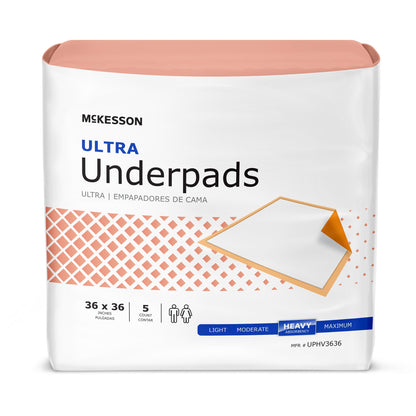 UNDERPAD, HEAVY ABSRB 36X36