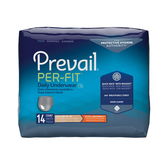 UNDERWEAR, PREVAIL PER-FIT MEN58"-68"