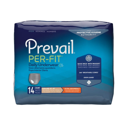 UNDERWEAR, PREVAIL PER-FIT MEN58"-68"