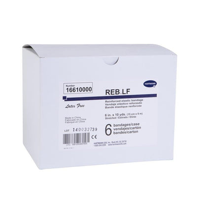 BANDAGE, ELAS REB DBL LGTH 6X10YD