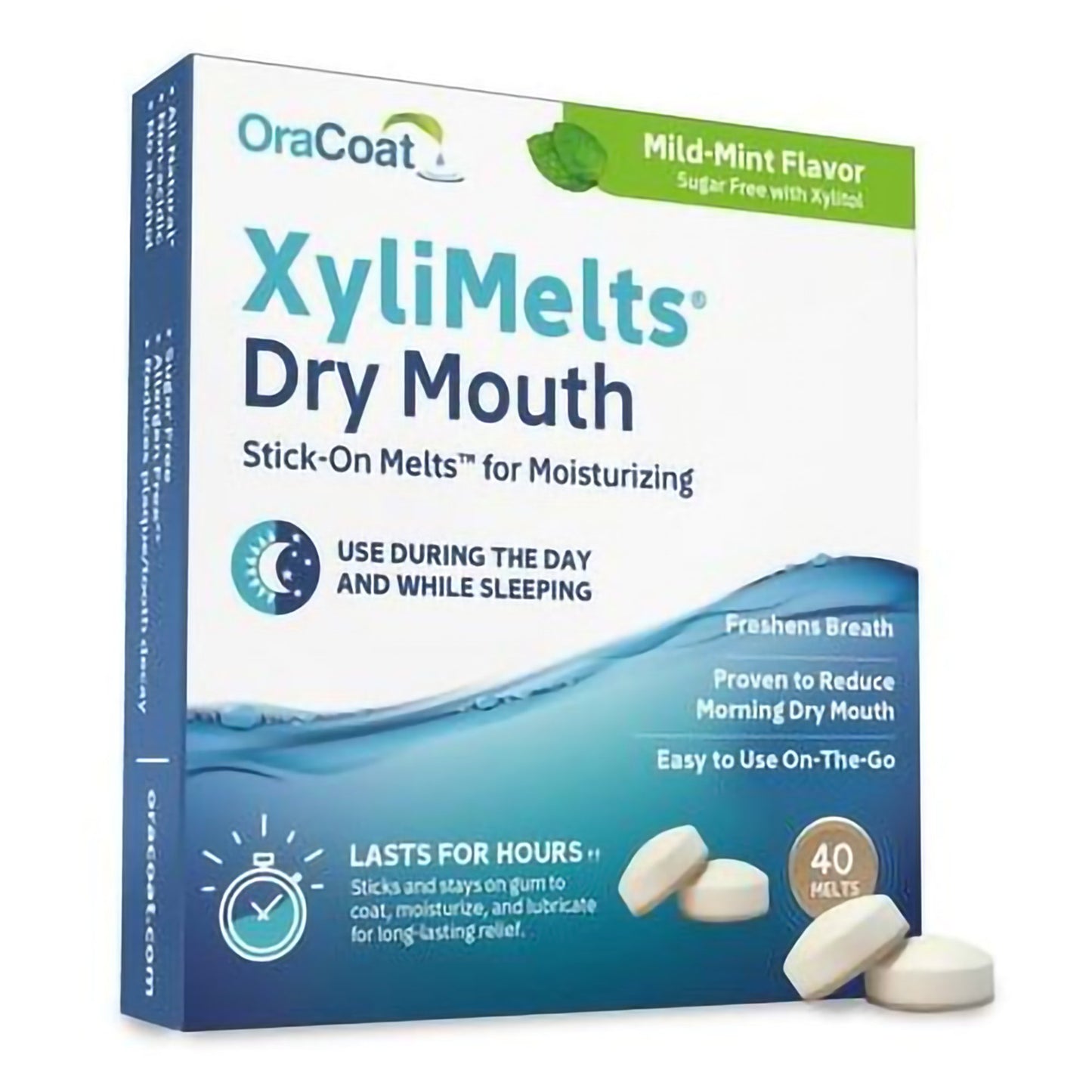 XYLIMELTS, DISC DRY MOUTH 550MG
