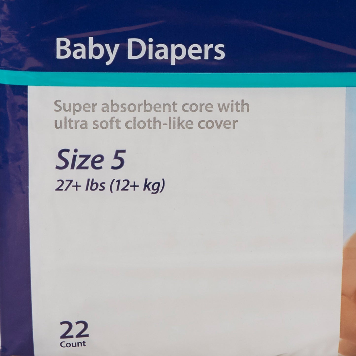 DIAPER, CURITY BABY SZ5 30+LB