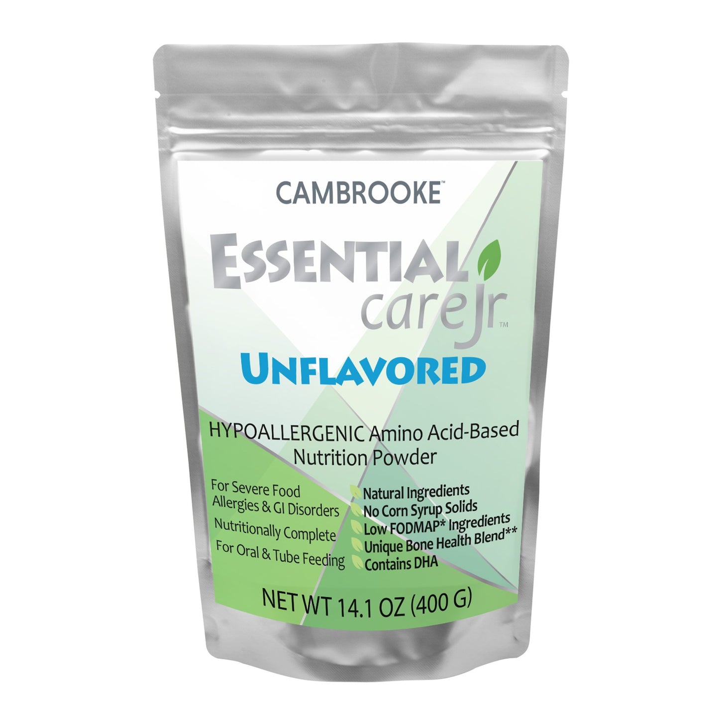 NUTRITION, PDR ESSENTIAL CAREJR UNFLAVORED 400GM