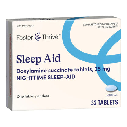 SLEEP AID, TAB FT SM NIGHT TIME 25MG