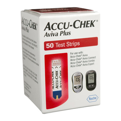 TEST STRIP, BLD GLUC AVIVA+ ACCU-CHEK