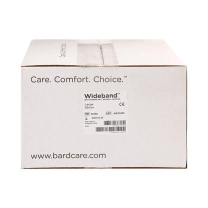 CATHETER, MALE EXTRNL WBAND LG