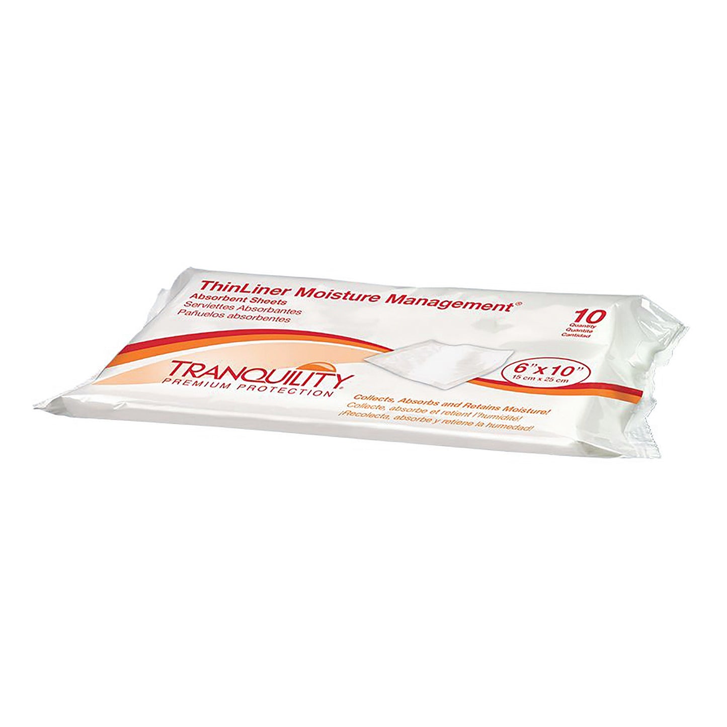 SHEET, TRANQUILITY THINLINER ABSRB DISP 6"X10"