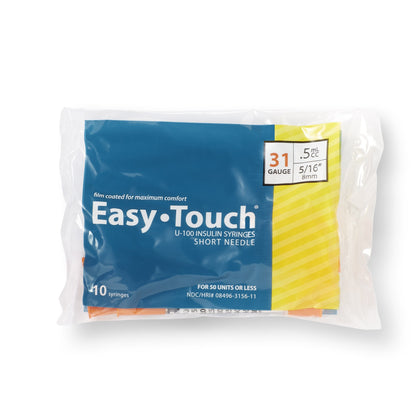 SYRINGE/NDL, EASY TOUCH .5CC 31GX5/16"