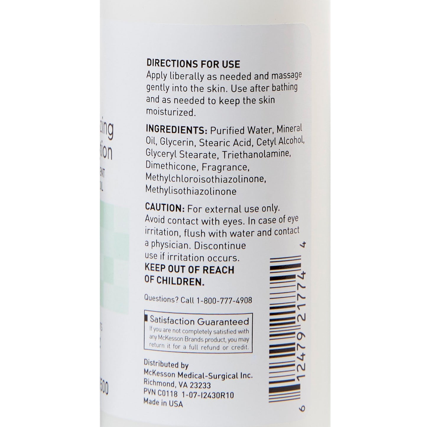 LOTION, HAND/BODY MSA 4OZ