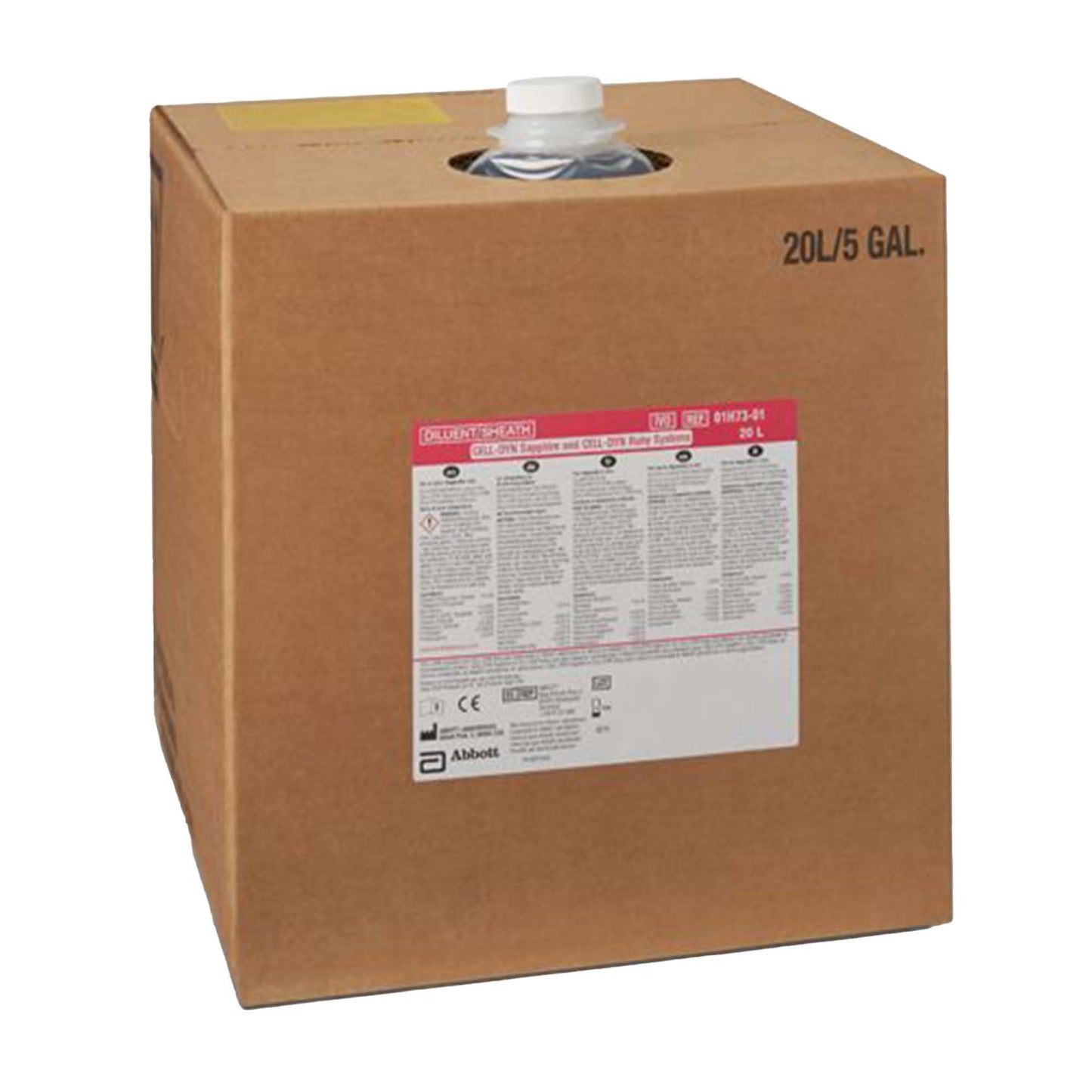 DILUENT/SHEATH, 20L F/CD4000 ANLYZ ABBDIA