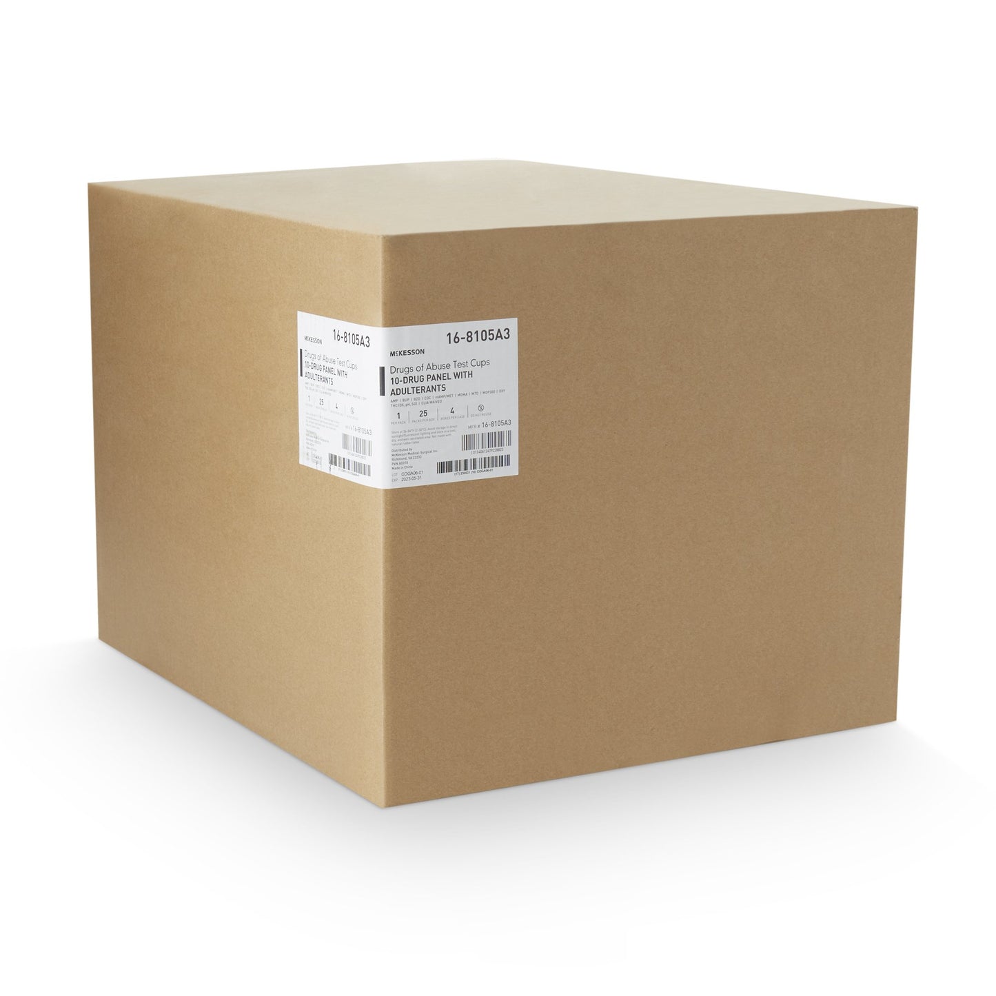 TEST KIT, DRUG SCREEN 10PANELCUP CLIA WAIVED