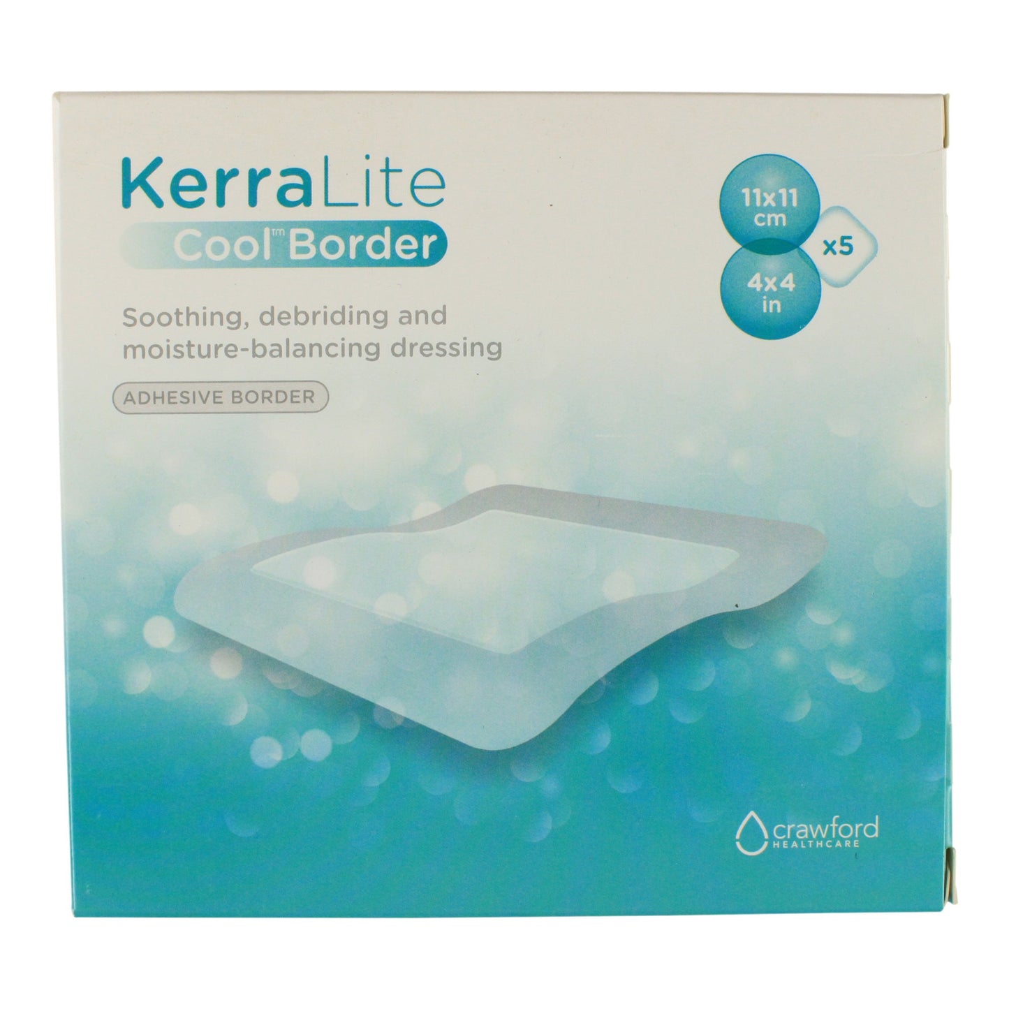 DRESSING, WND KERRALITE COOL BRDR 4"X4"