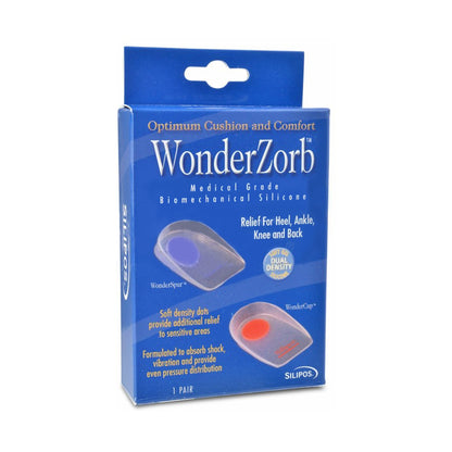 HEEL CUP, WONDER SPUR BLUE DOTLG SILIPS