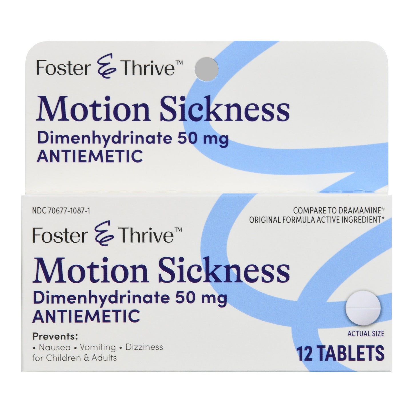 MOTION SICKNESS ORIG, TAB FT 50MG