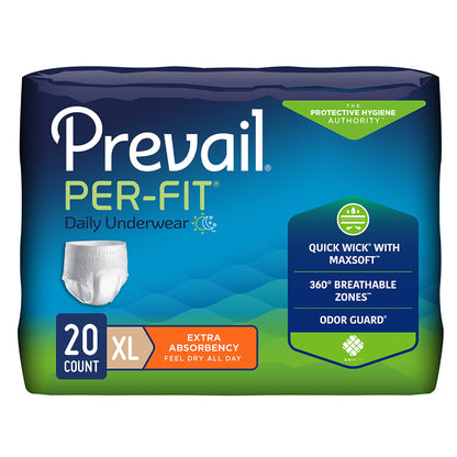 UNDERWEAR, PROTECTIVE PREVAILPER-FIT XLRG DISP