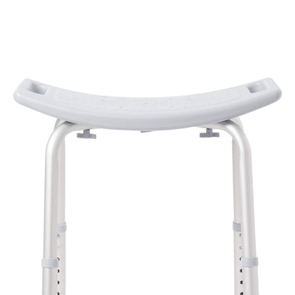 BENCH, BATH W/O BACK ALUMINUMFRAME 300LBS