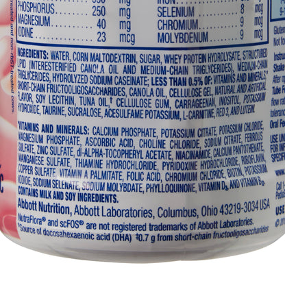 PEDIASURE, PEPTIDE STRWBERRY 1CAL 8OZ