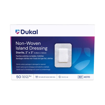 DRESSING, WND MINI ISLAND N/ADH STR 2X3"