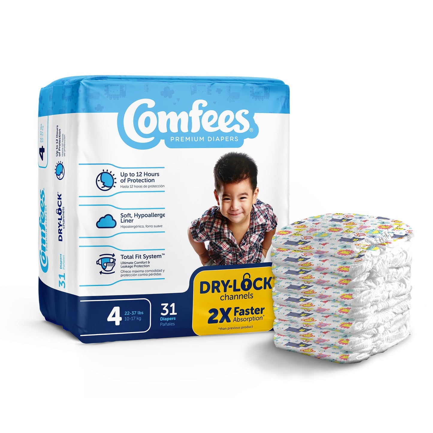 DIAPER, BABY COMFEES SZ4