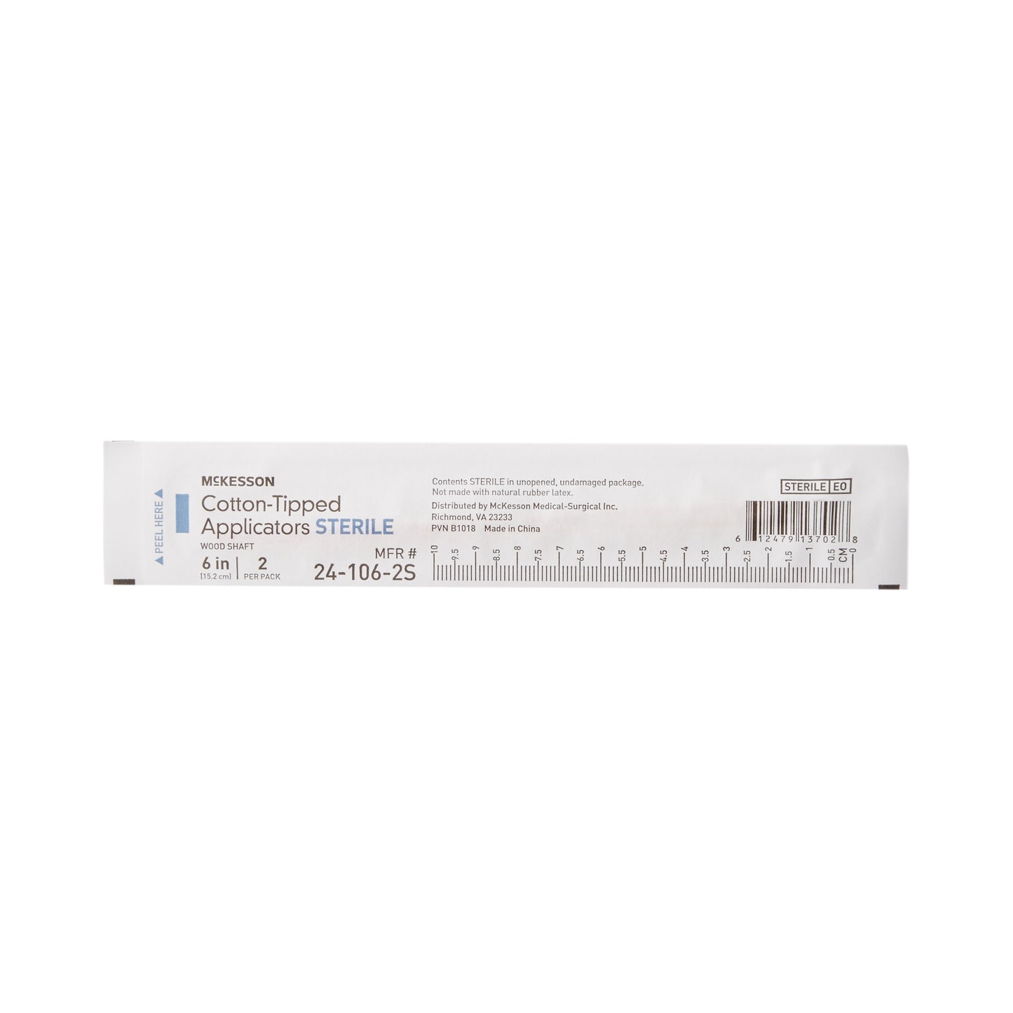 APPLICATOR, COTTONTIP STR 6"