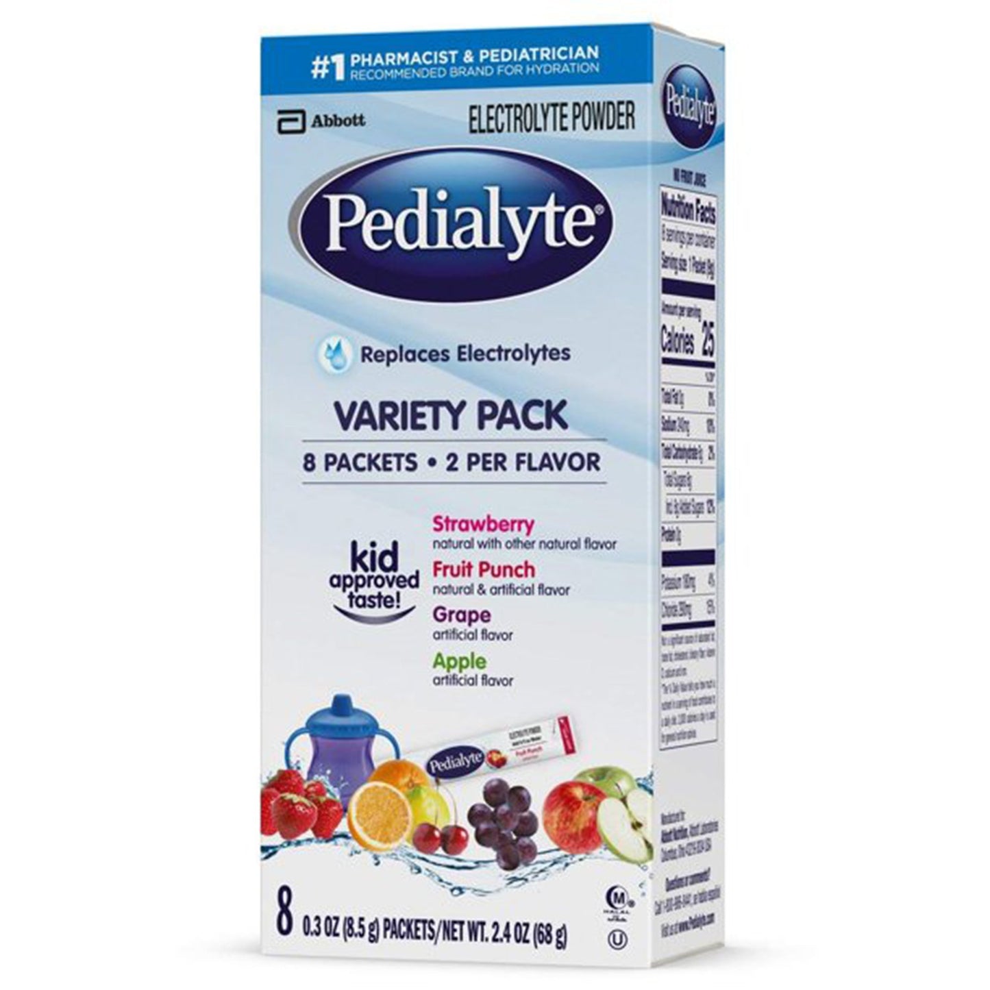 PEDIALYTE, PDR PK 4FLAVOR .3OZ