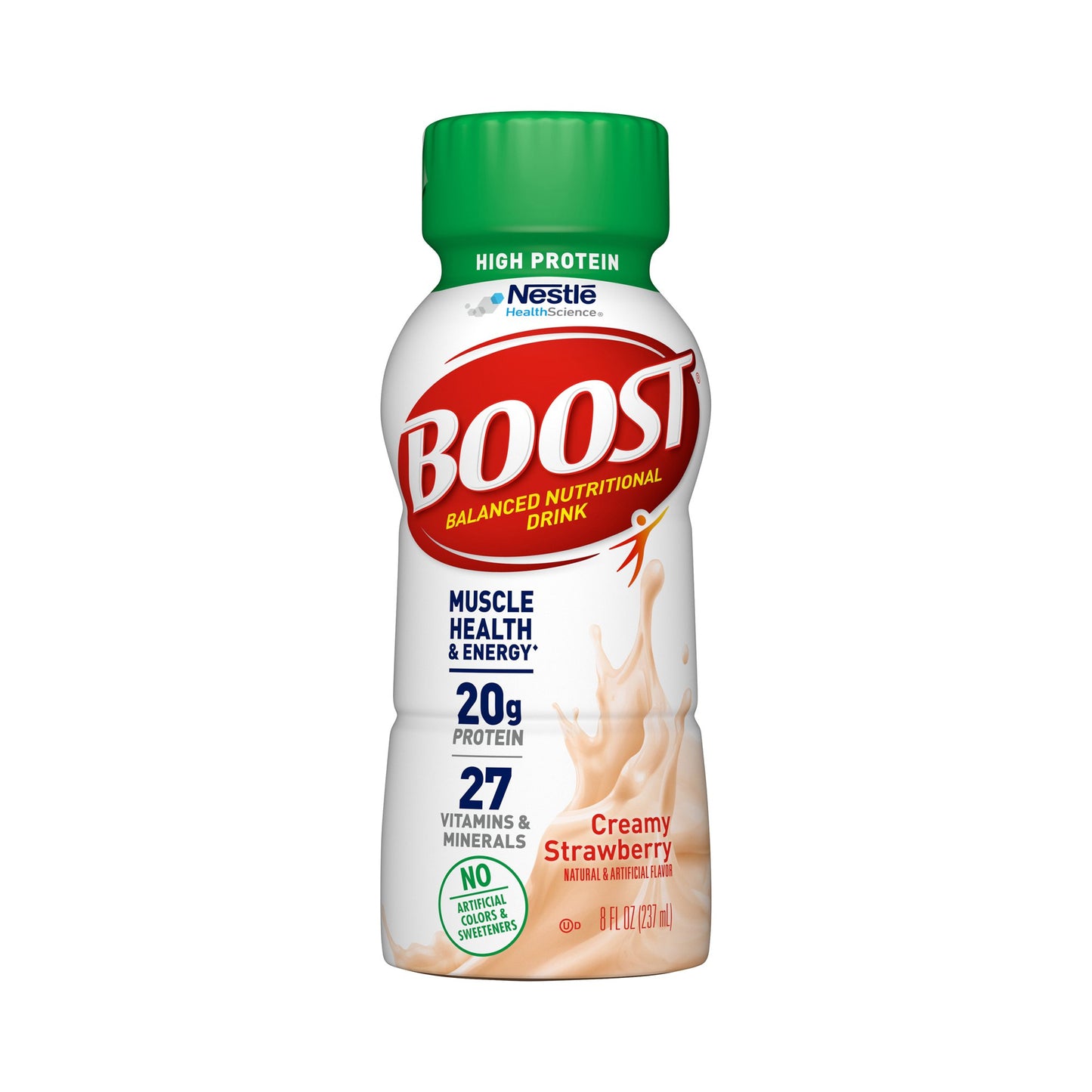 BOOST, HI PROTEIN STRAWBERRY 8OZ