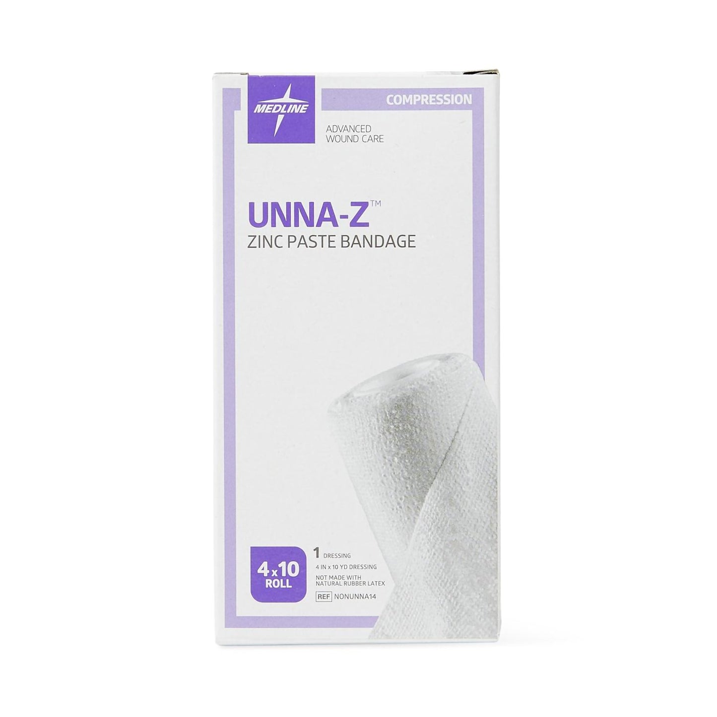 BANDAGE, UNNA BOOT Z W/O CALAMINE 4X10YDS