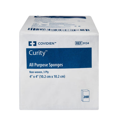 SPONGE, GAUZE CURITY 3PLY 4"X4"