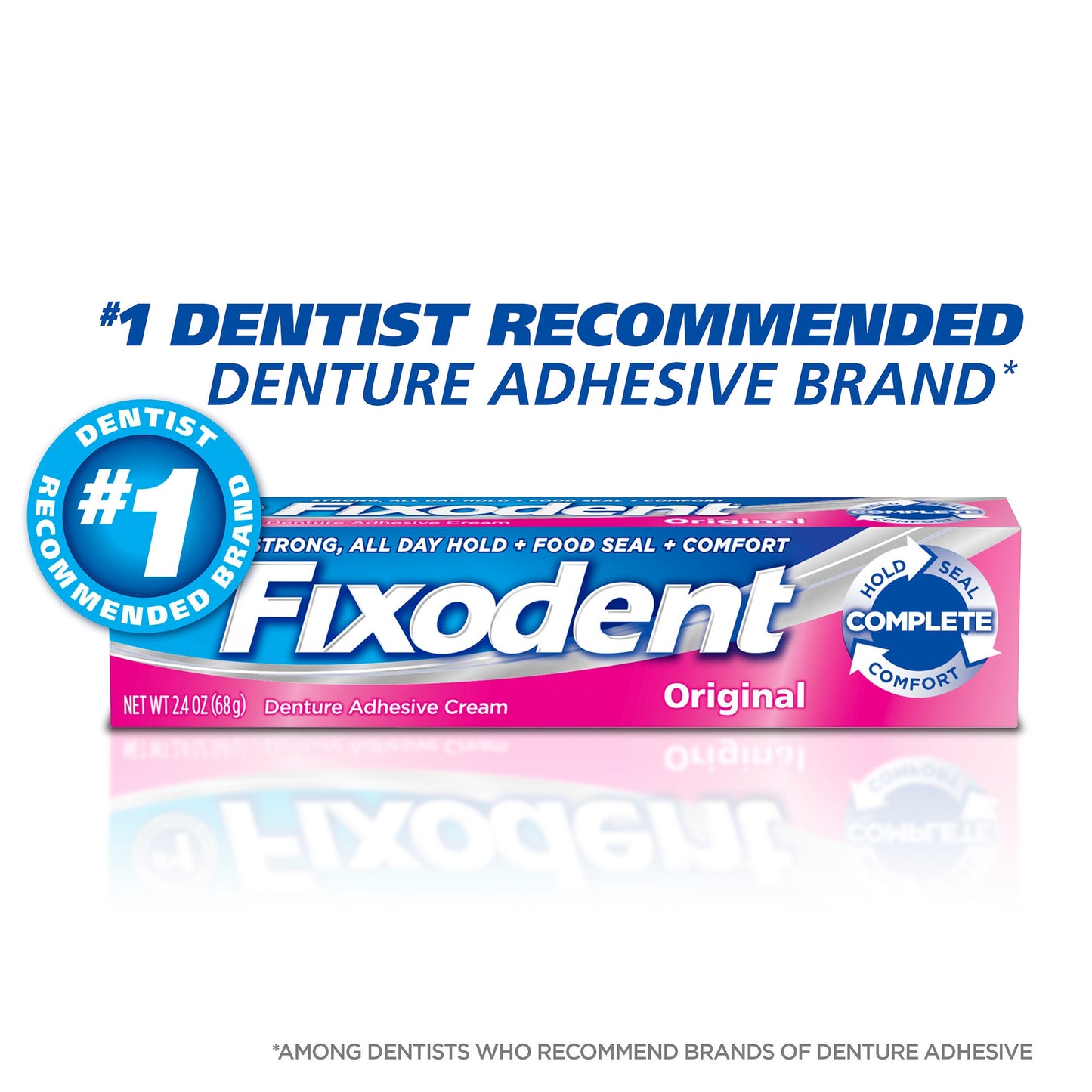 ADHESIVE, DENTURE FIXODENT ORICLEAN 1.4OZ
