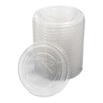 LID, CUP SOUFFLE PLAS W/O SLOTCLR