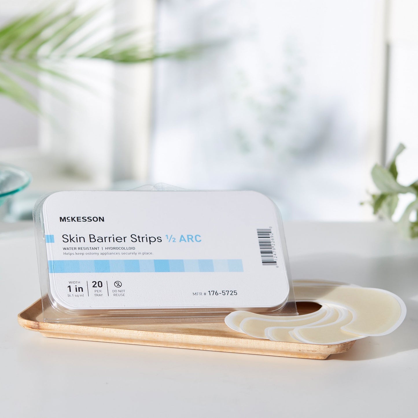 BARRIER, SKIN OSTOMY HALF-ARC