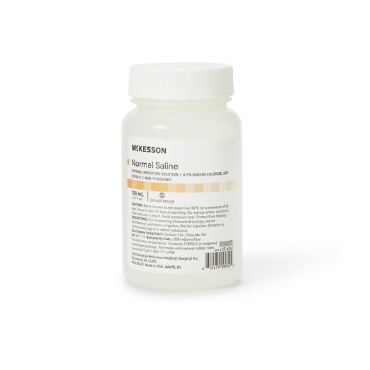 SALINE, IRR SOL STR 100ML