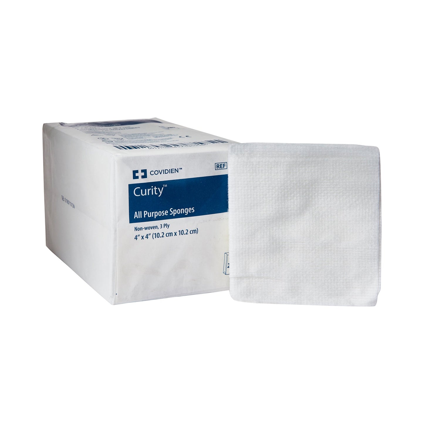 SPONGE, GAUZE CURITY 3PLY 4"X4"