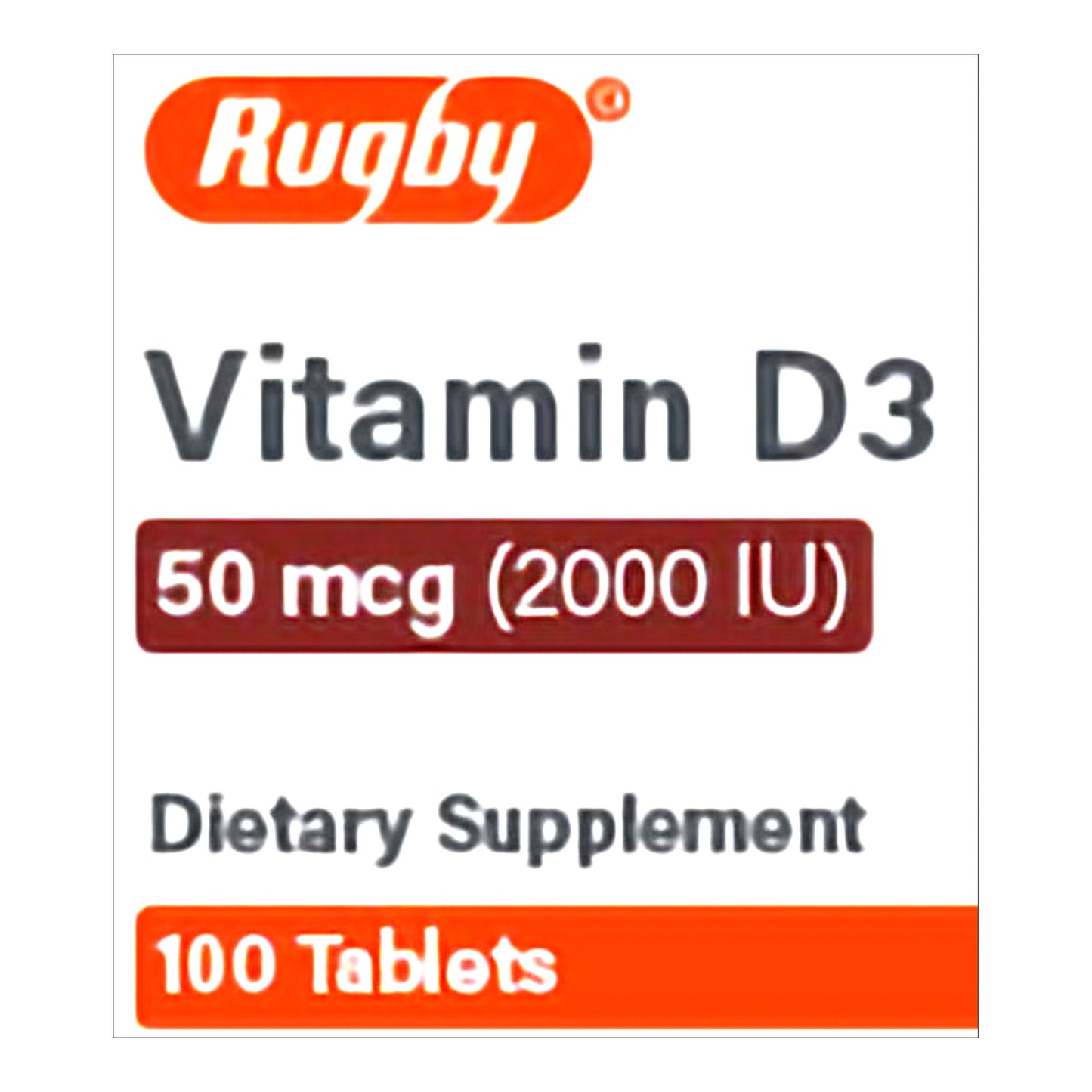 VITAMIN D3, TAB 50MCG