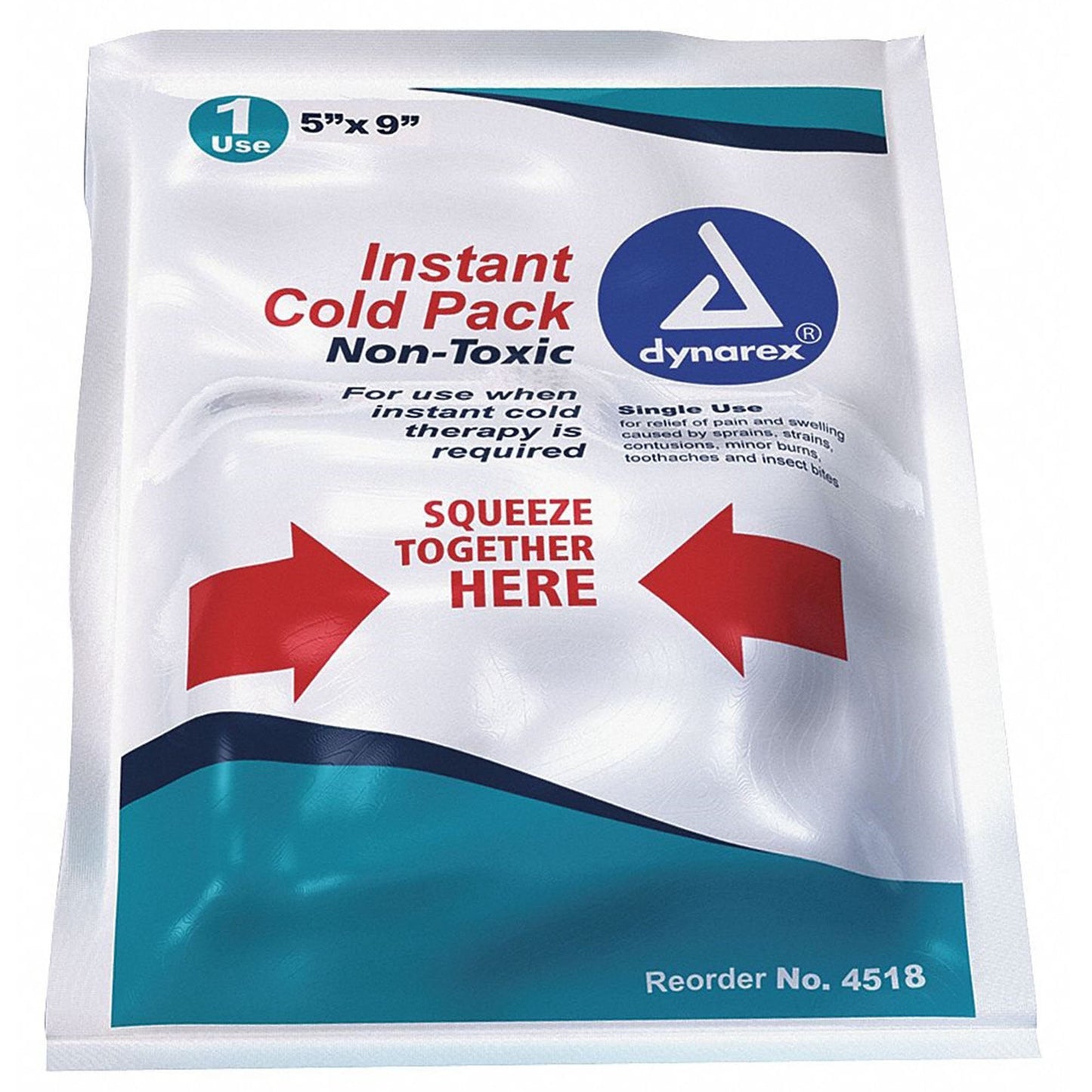 COLD PACK, UREA W/UREA NON-TOXIC DISP 5"X9"