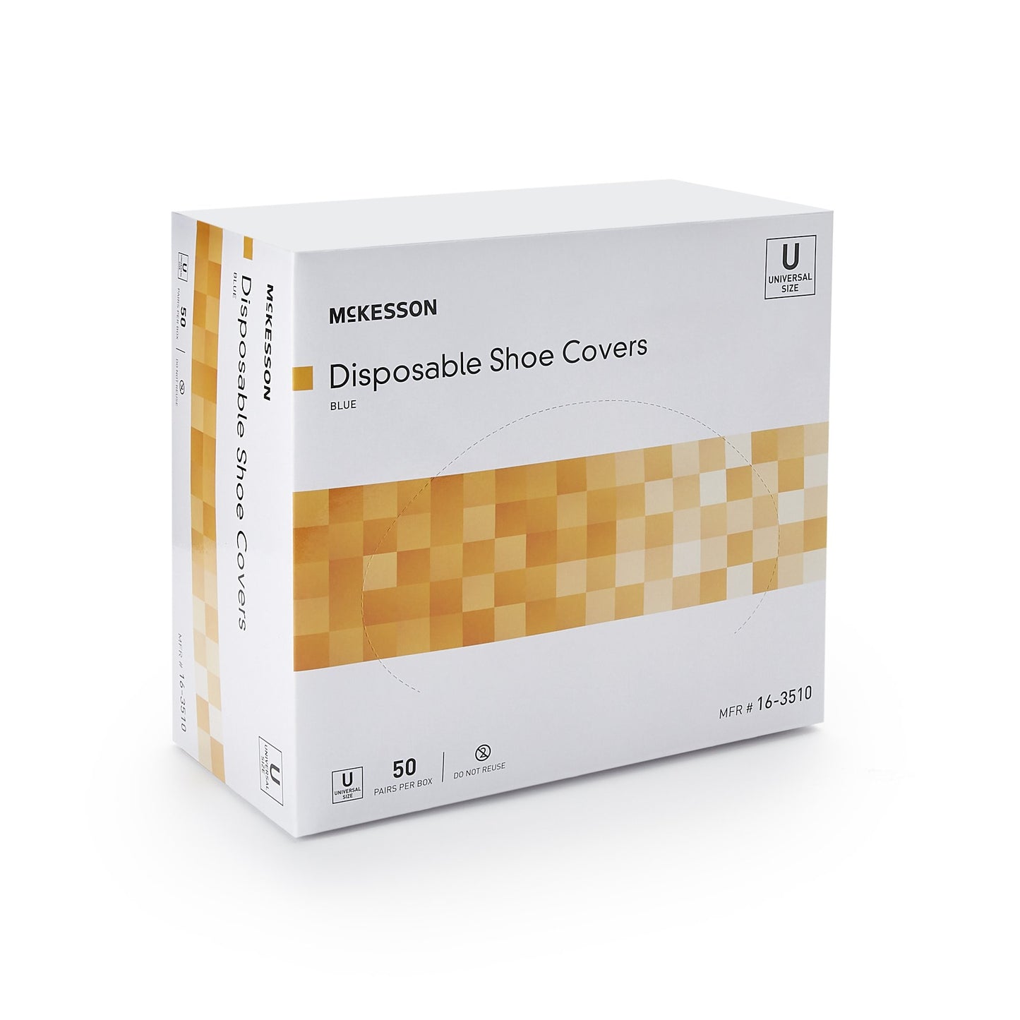 SHOECOVER, NON-SKID LF UNIV BLU