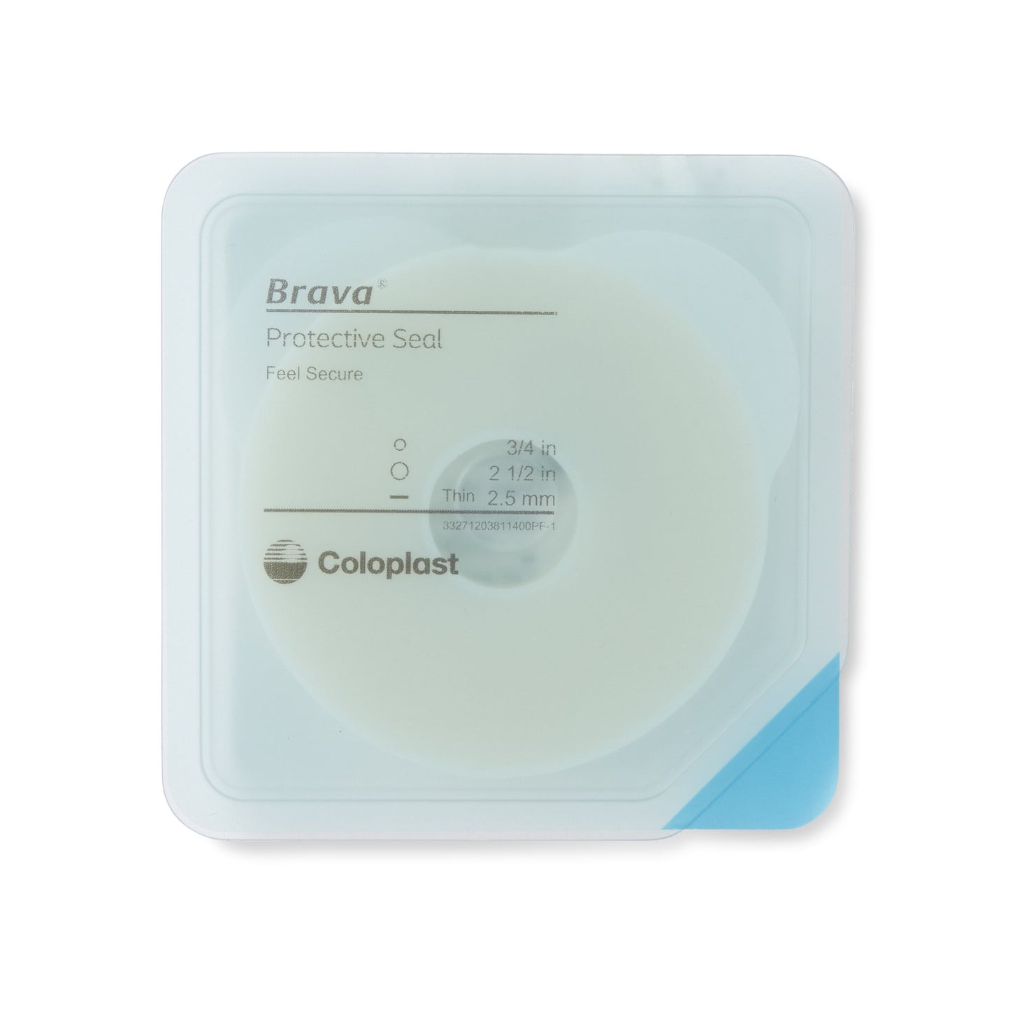 SEAL, F/OSTOMY POUCH BRAVA THIN 3/4"X2 1/2"
