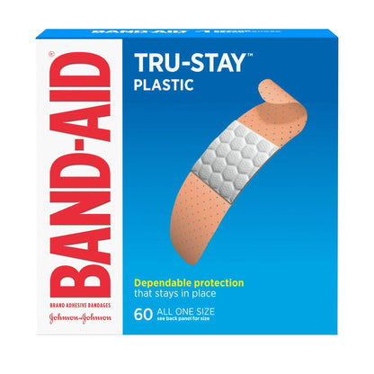 BANDAGE, ADH BAND-AID TRU-STAYPLAS 0.75"X3"